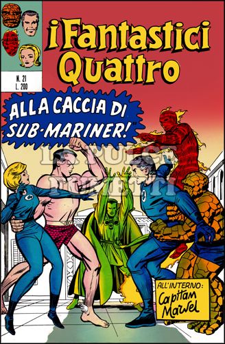 FANTASTICI QUATTRO #    21: ALLA CACCIA DI SUB-MARINER